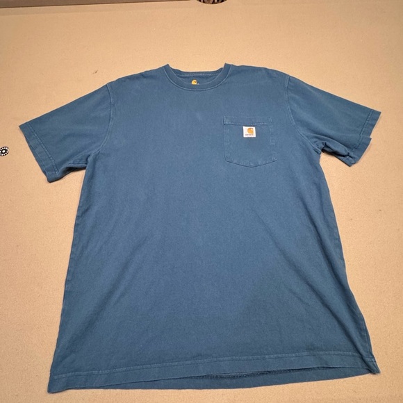 Carhartt Blue Short Sleeve Tee - Picture 1 of 5